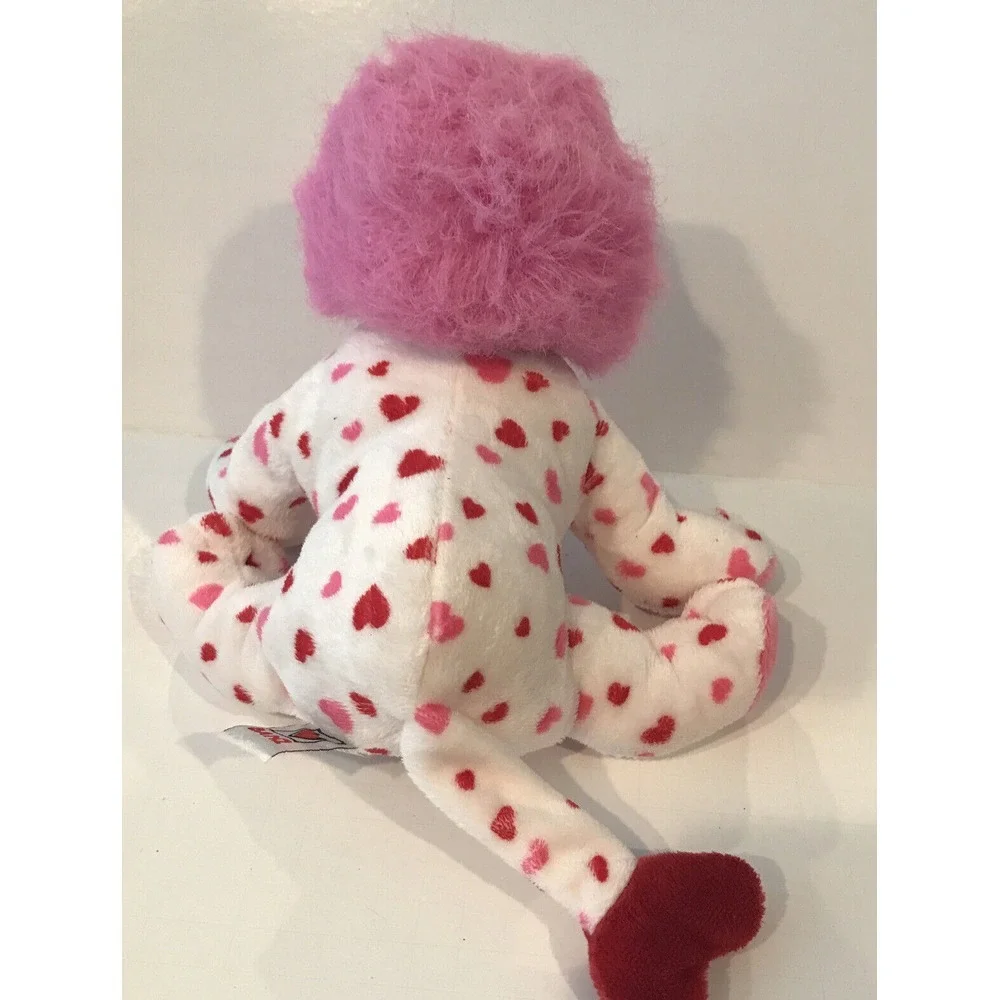 Webkinz LOVE LION Valentine's NO Code‎ HM394 Ganz Pink Hearts RETIRED  12